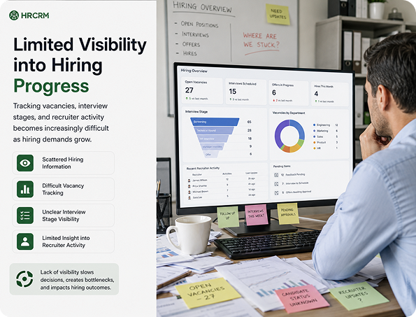 Limited Visibility into Hiring Progress