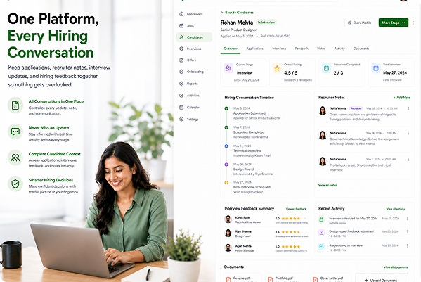 One Platform, Every Hiring Conversation