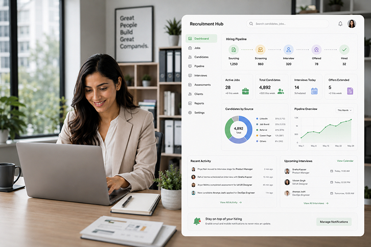 Built Around Recruiter Workflows