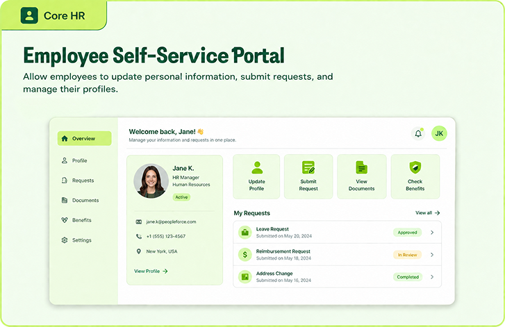 Employee Self-Service Portal