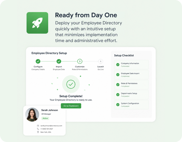Ready from Day One