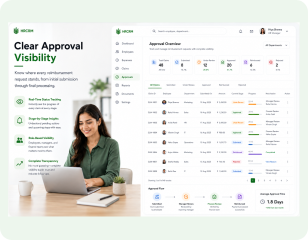 Clear Approval Visibility