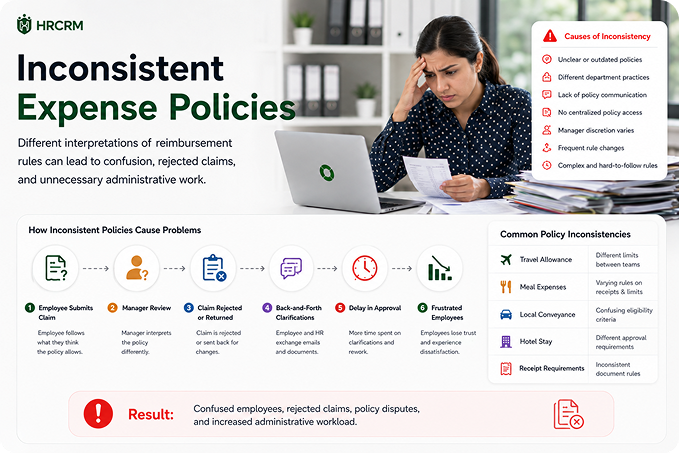 Inconsistent Expense Policies
