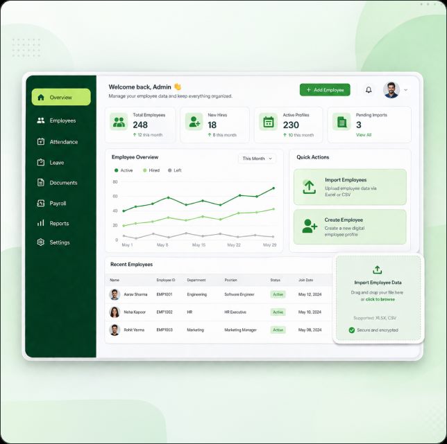 Import Employee Data