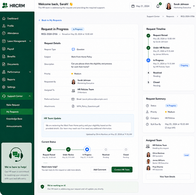 Enable Employee Portal