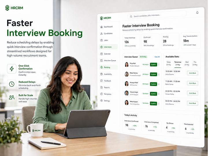 Faster Interview Booking
