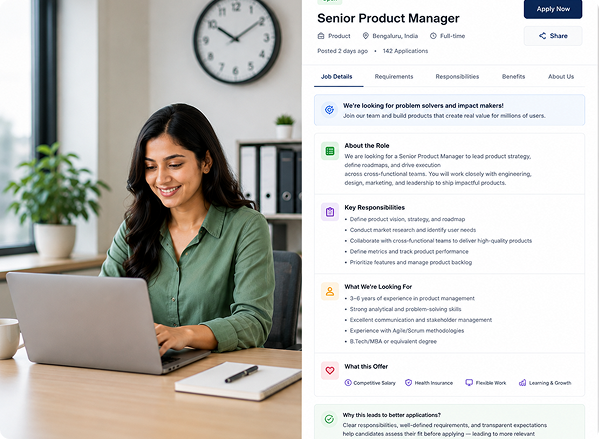 Improve Application Quality