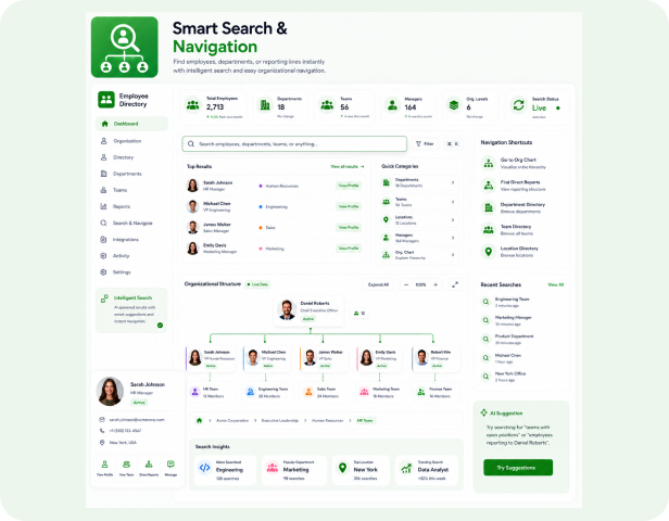 Smart Search & Navigation