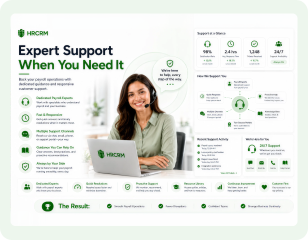 Expert Support When You Need It