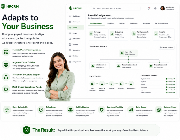 Adapts to Your Business