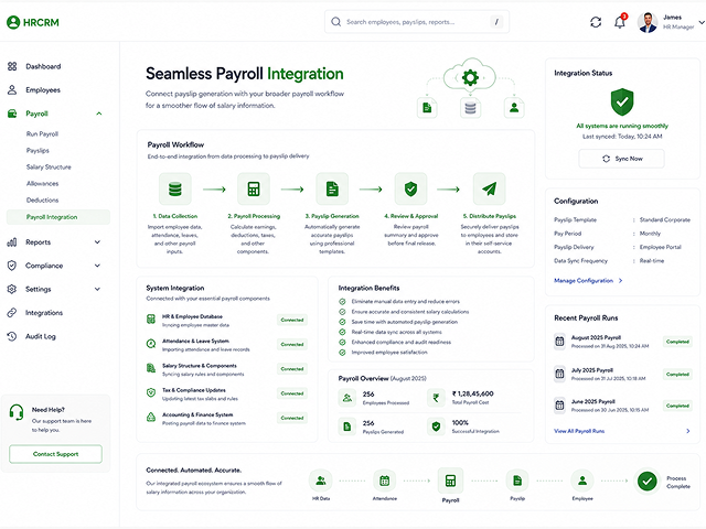 Seamless Payroll Integration
