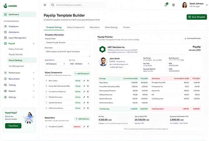 Flexible for Your Payroll Structure