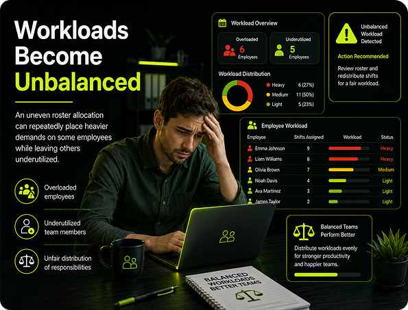 Workloads Become Unbalanced