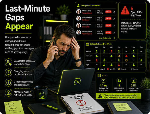 Last-Minute Gaps Appear