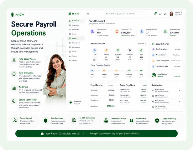 Secure Payroll Operations