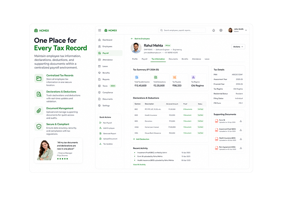 One Place for Every Tax Record