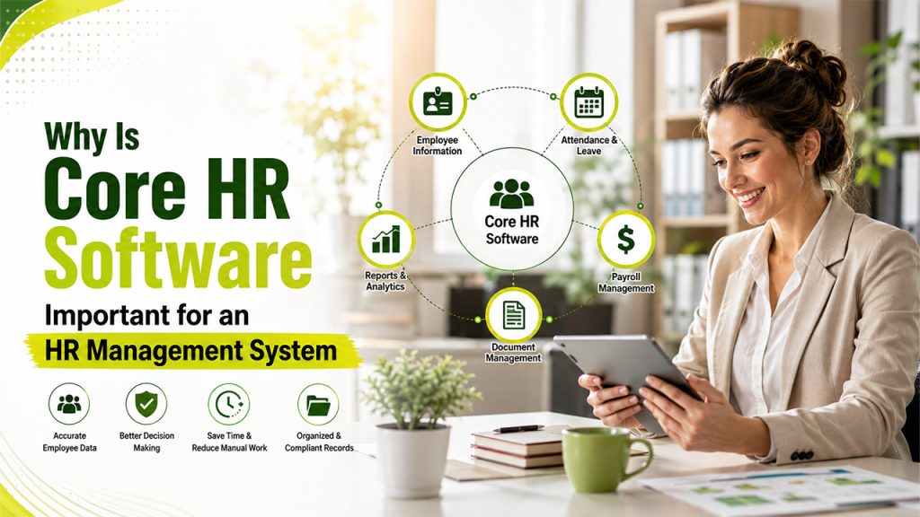 Core HR software for an efficient HR management system