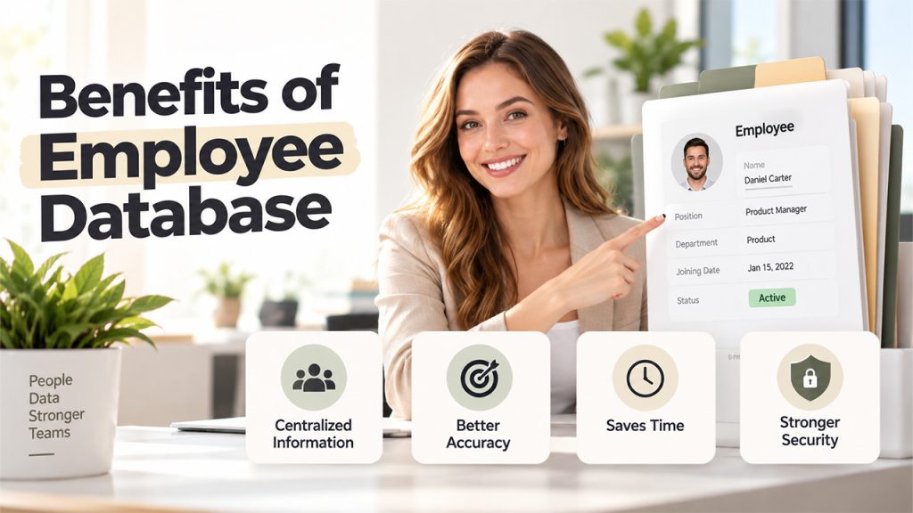 Employee Database benefits for HR teams