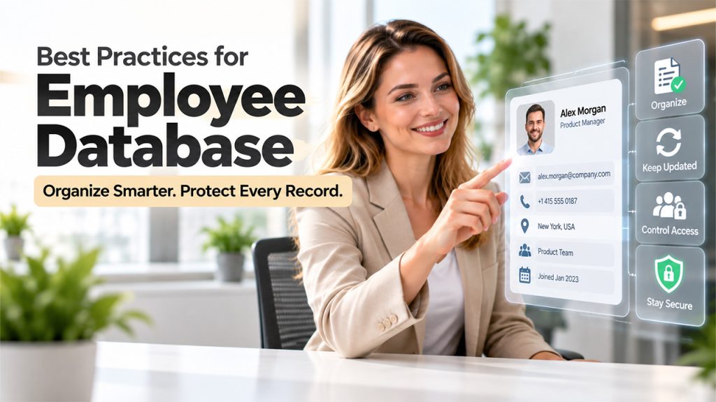 Employee Database management best practices